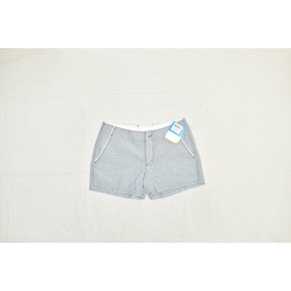 Columbia Shorts Womens 4 Gray Solarize 5 Inch Inseam Omni-Shade Outdoor New Tags - Picture 1 of 8